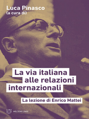 cover image of La via italiana alle relazioni internazionali